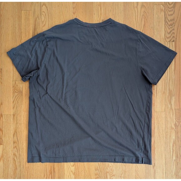 Robert Graham Running on Empty Graphic Tee Shirt Charcoal Men 3XL Skull Skeleton - Picture 7 of 9